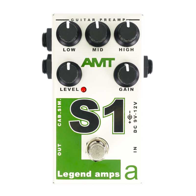 ギター AMT S1 Legend Amps Guitar Preamp AMT Electronics S1 Legend amps Guitar preamp (Soldano Emulates)